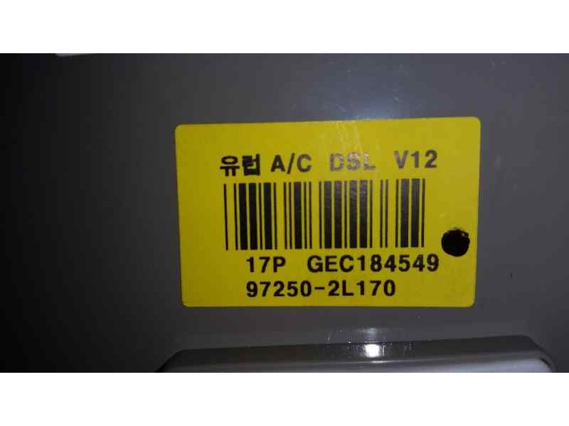 Recambio de mando climatizador para hyundai i30 classic referencia OEM IAM GEC184549 972502L170 