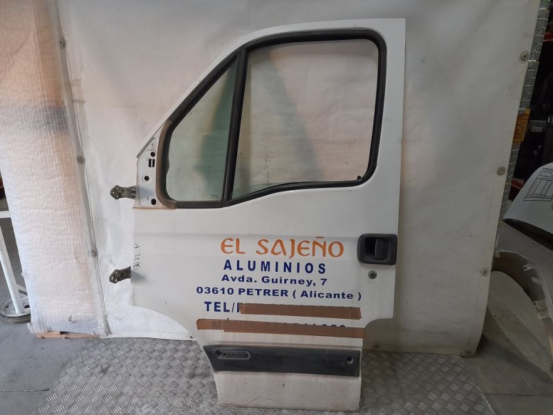 Recambio de puerta delantera izquierda para renault master caja abierta/chasis ab ´98 caja abierta batalla 3578 referencia OEM I