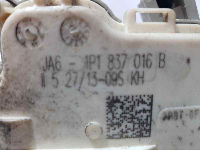 Recambio de cerradura puerta delantera derecha para seat altea xl (5p5) 4kids style ecomotive referencia OEM IAM 1P1837016B 6 PI