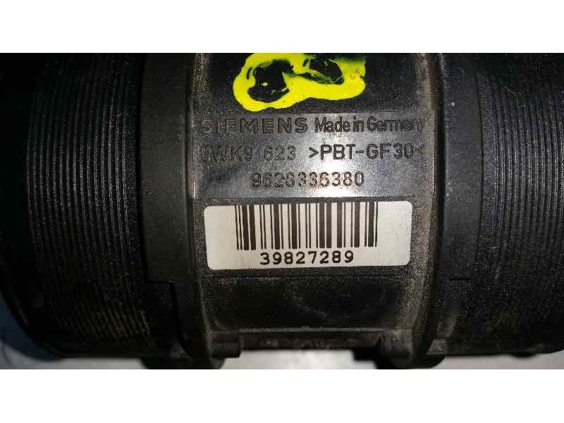 Recambio de caudalimetro para citroën xsara berlina 2.0 hdi 66kw premier referencia OEM IAM 5WK9623 9628336380 SIEMENS