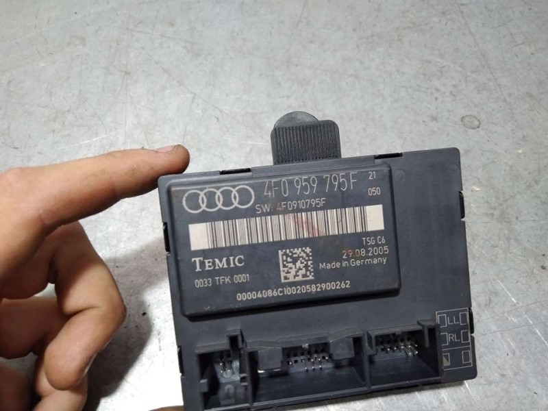 Recambio de modulo electronico para audi a6 berlina (4f2) 3.0 tdi quattro (165kw) referencia OEM IAM 4F0959795F 4F0910795F TEMIC