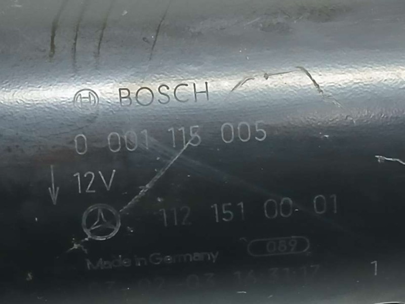 Recambio de motor arranque para mercedes-benz clase s (w220) berlina 500 (220.075) referencia OEM IAM 1121510001 0001115005 BOSC