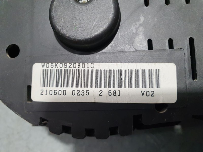 Recambio de cuadro instrumentos para seat ibiza (6k1) select referencia OEM IAM 06K0920801C 110008924026 VDO