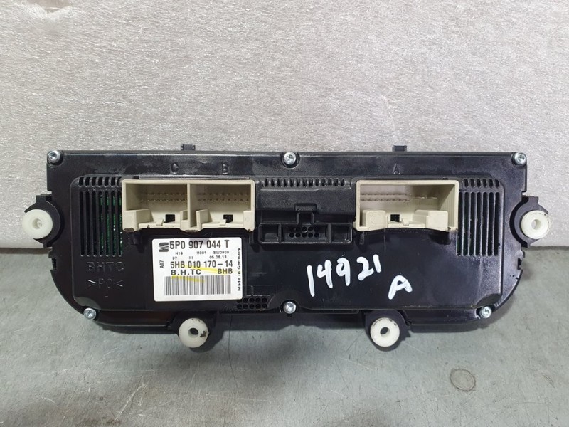 Recambio de mando climatizador para seat altea xl (5p5) stylance / style referencia OEM IAM 5P0907044T 5HB01017014 