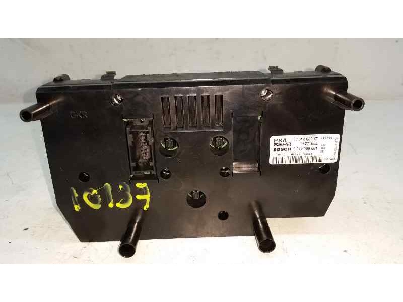 Recambio de mando climatizador para citroën xsara picasso 1.6 hdi sx referencia OEM IAM F011500061 96514030XT BOSCH
