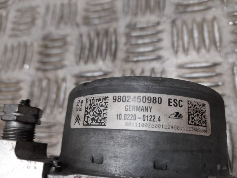 Recambio de abs para peugeot 208 access referencia OEM IAM 9802460980 10022001224 ATE
