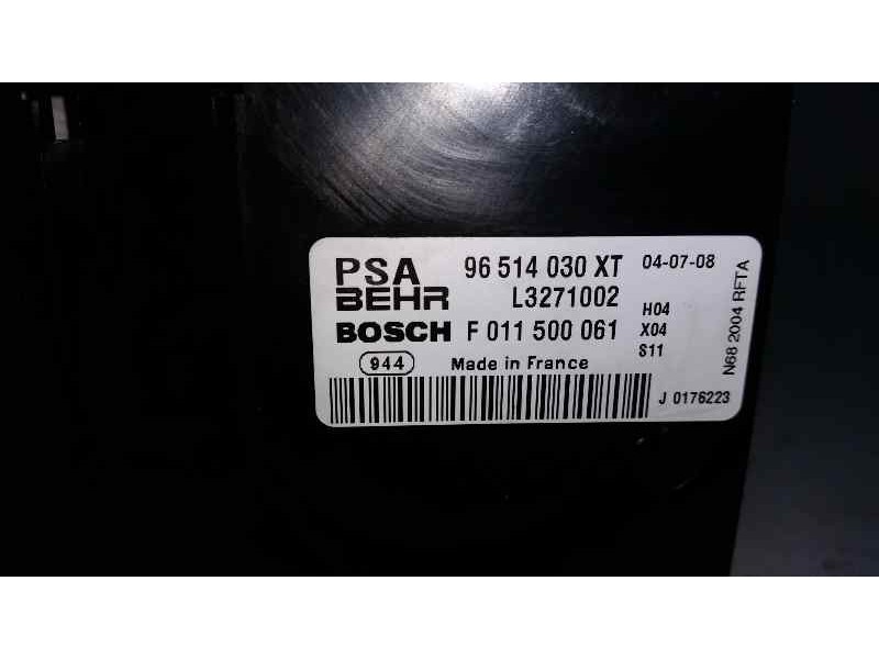 Recambio de mando climatizador para citroën xsara picasso 1.6 hdi sx referencia OEM IAM F011500061 96514030XT BOSCH
