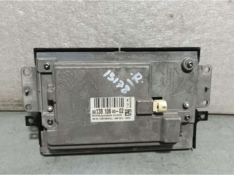 Recambio de sistema navegacion gps para citroën c4 lim. feel referencia OEM IAM 9813810680 A2C97349300 CONTINENTAL