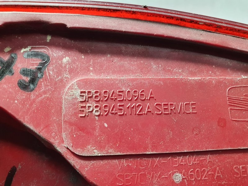 Recambio de piloto trasero derecho para seat altea xl (5p5) stylance / style referencia OEM IAM 5P8945096A 5P8945112A EXTERIOR