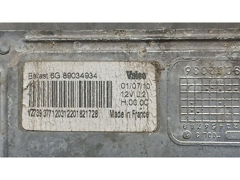 Recambio de centralita faros xenon para renault espace iv (jk0) emotion referencia OEM IAM 89034934 VALEO LADO DERECHO 