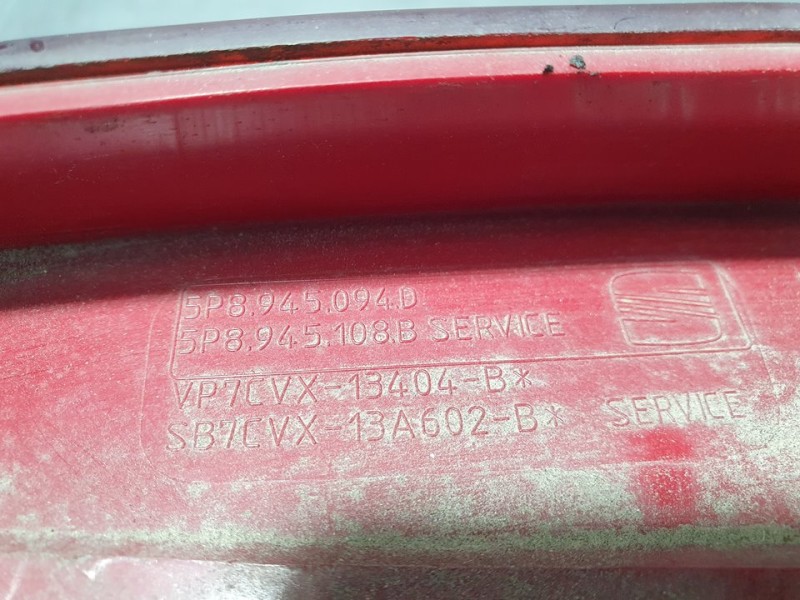 Recambio de piloto trasero derecho para seat altea xl (5p5) stylance / style referencia OEM IAM 5P8945094D 5P8945108B INTERIOR