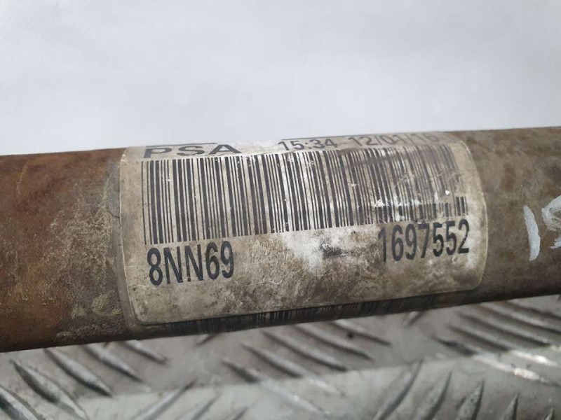 Recambio de transmision delantera derecha para citroën c4 lim. feel referencia OEM IAM 9684135480 8NN69 1697552