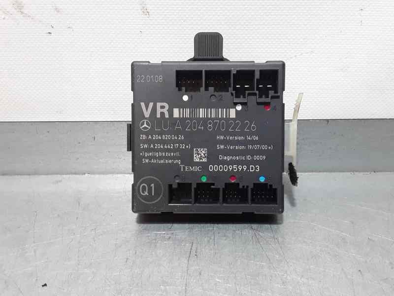 Recambio de modulo confort para mercedes-benz clase c (w204) familiar 320 t cdi (204.222) referencia OEM IAM A2048702226  TEMIC