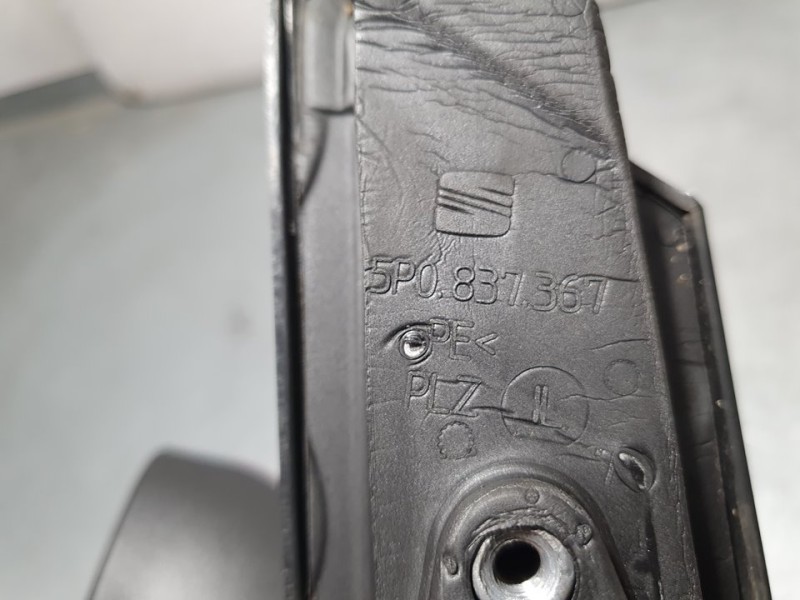 Recambio de retrovisor izquierdo para seat altea xl (5p5) stylance / style referencia OEM IAM 5P0837367  ELECTRICO 7 CABLES