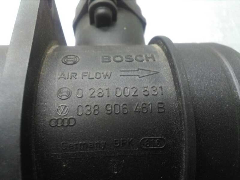 Recambio de caudalimetro para seat altea (5p1) 1.9 tdi referencia OEM IAM 038906461B 0281002531 BOSCH