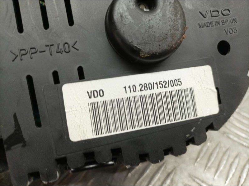 Recambio de cuadro instrumentos para seat leon (1m1) signo referencia OEM IAM W01M0920802DV 110280152005 VDO