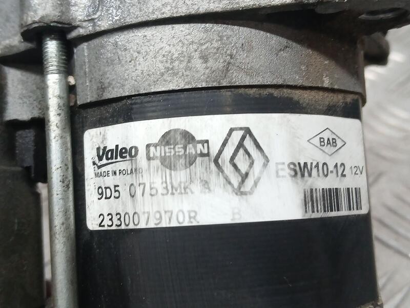 Recambio de motor arranque para renault megane iii berlina 5 p limited referencia OEM IAM 233007970R VALEO ESW1012