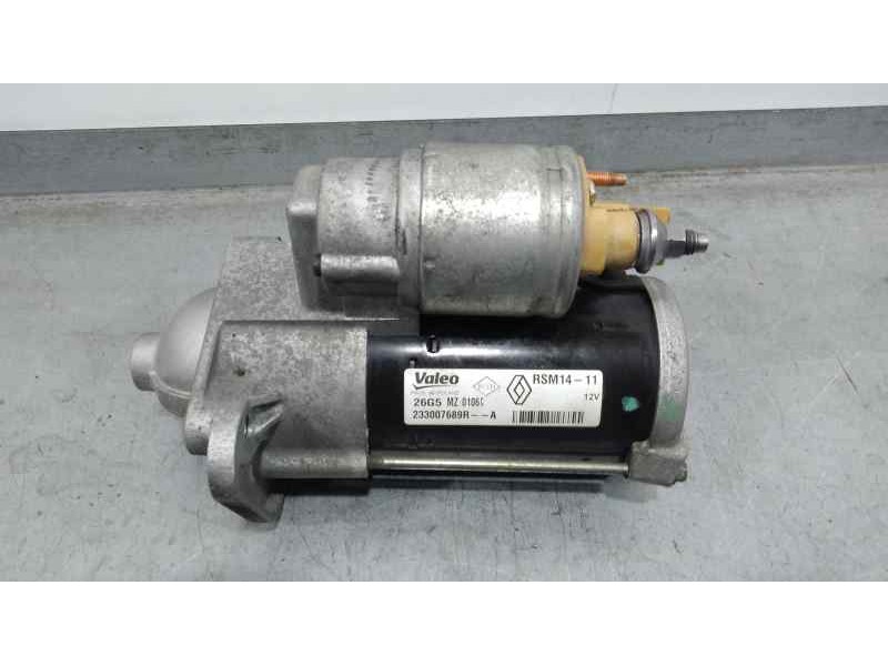 Recambio de motor arranque para renault captur zen referencia OEM IAM 233007689R RSM1411 VALEO