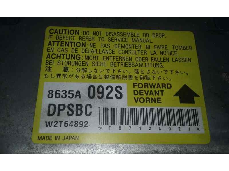 Recambio de kit airbag para mitsubishi montero (v80/v90) 3.2 di-d intense (3-ptas.) referencia OEM IAM   C/SALPICADERO
