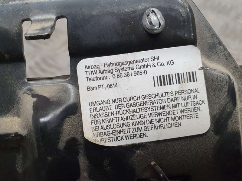 Recambio de airbag lateral delantero izquierdo para mercedes-benz clase m (w163) 400 cdi (163.128) referencia OEM IAM A163860060