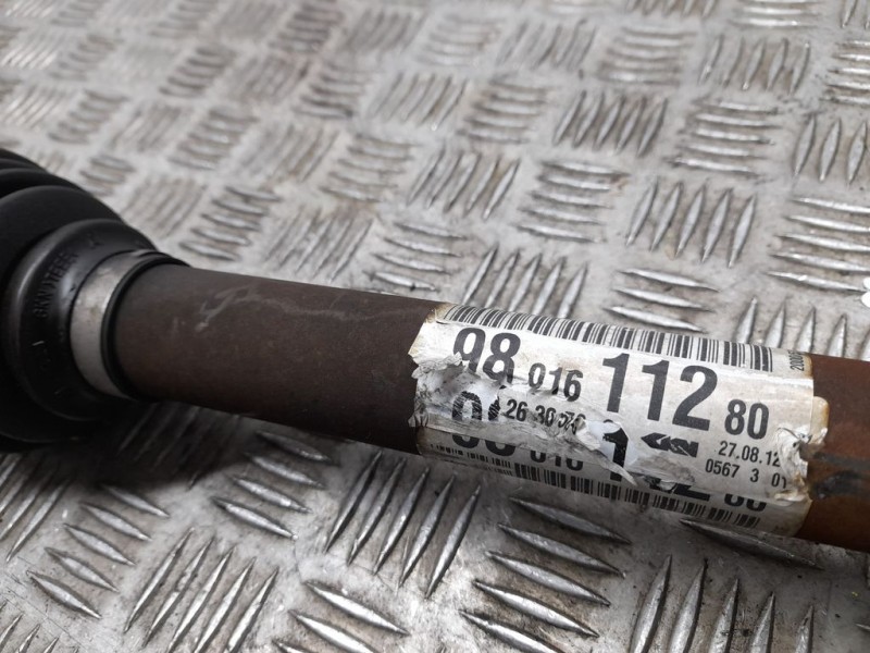 Recambio de transmision delantera derecha para peugeot 208 access referencia OEM IAM 9801611280  