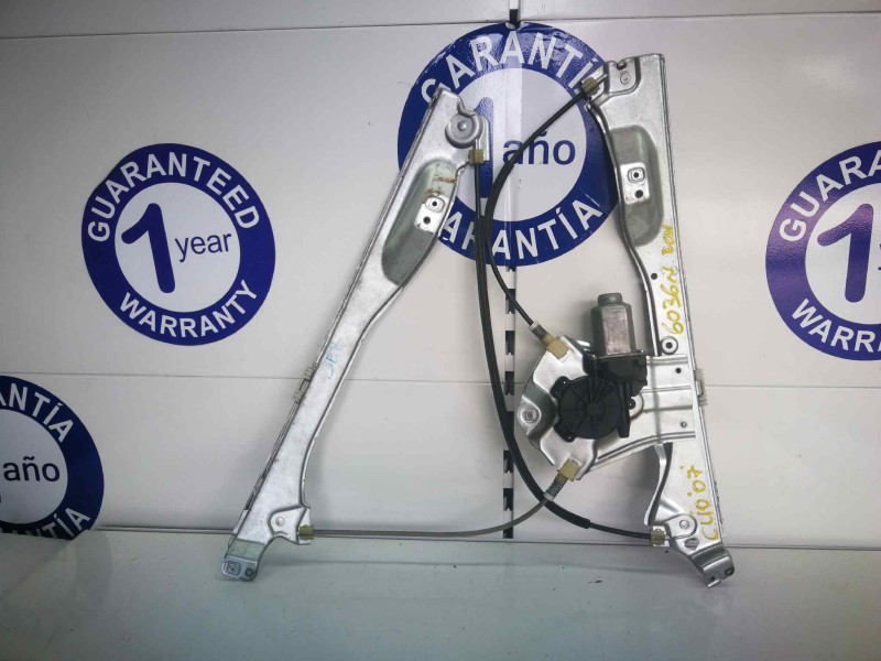 Recambio de elevalunas delantero derecho para renault clio iii confort dynamique referencia OEM IAM 400861D  2 PINS