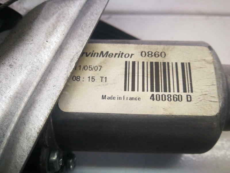 Recambio de elevalunas delantero izquierdo para renault clio iii confort dynamique referencia OEM IAM 400860D  2 PINS