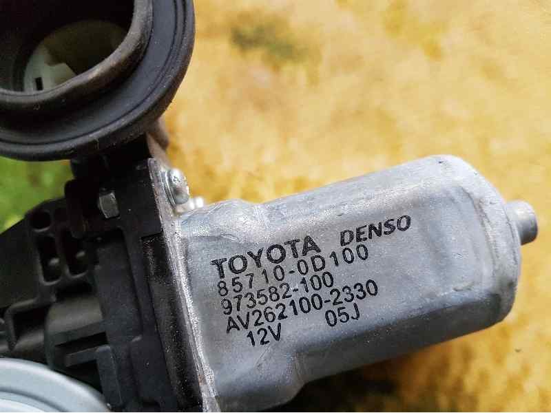 Recambio de elevalunas delantero derecho para toyota auris luna referencia OEM IAM 857100D100 973582100 ELECTRICO 6 PINS