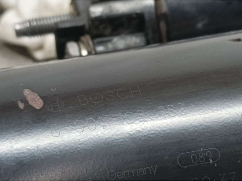 Recambio de motor arranque para citroën xsara picasso 2.0 hdi referencia OEM IAM 0001108183  BOSCH