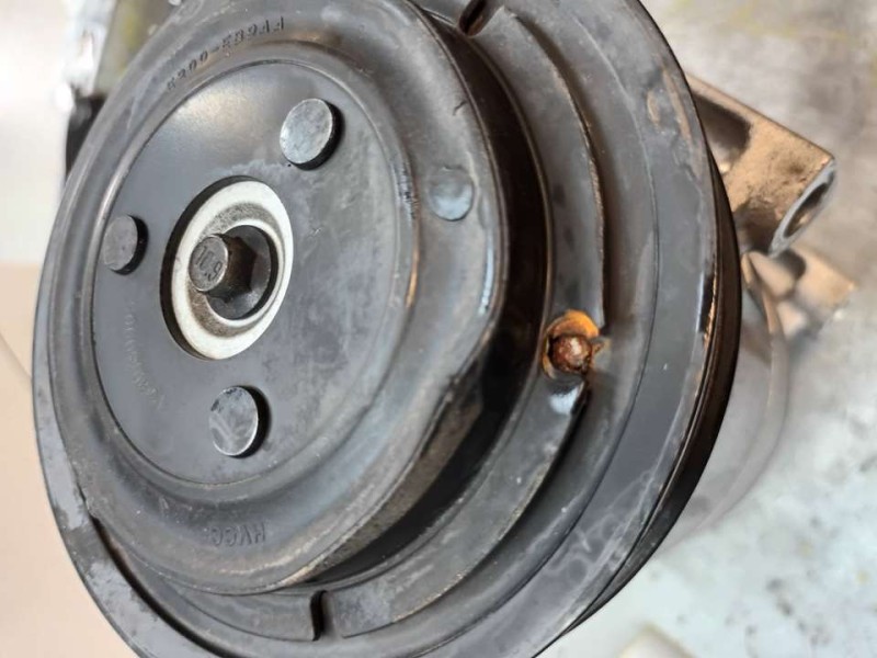 Recambio de compresor aire acondicionado para hyundai i20 active tecno referencia OEM IAM CA500ALEKA04 POLEA TOCADA HANON