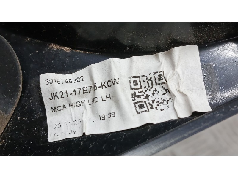 Recambio de retrovisor izquierdo para ford transit custom v362 furgoneta (fy, fz) 2.0 ecoblue referencia OEM IAM JK2117E76KCE EL