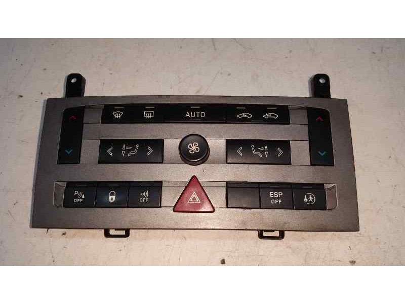 Recambio de mando climatizador para peugeot 407 st sport pack referencia OEM IAM VP4PUH18C612FE 96573322YW01 VISTEON