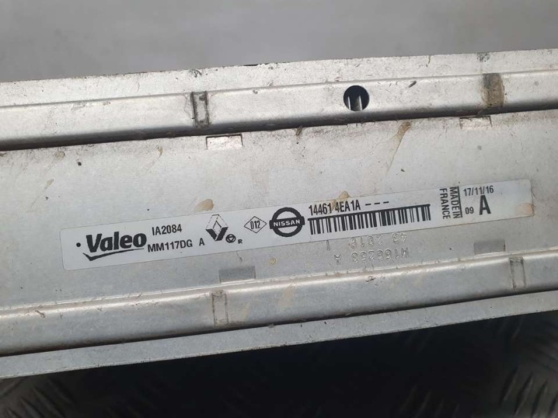 Recambio de intercooler para renault kadjar experience referencia OEM IAM 144614E1A1 MM117DG VALEO