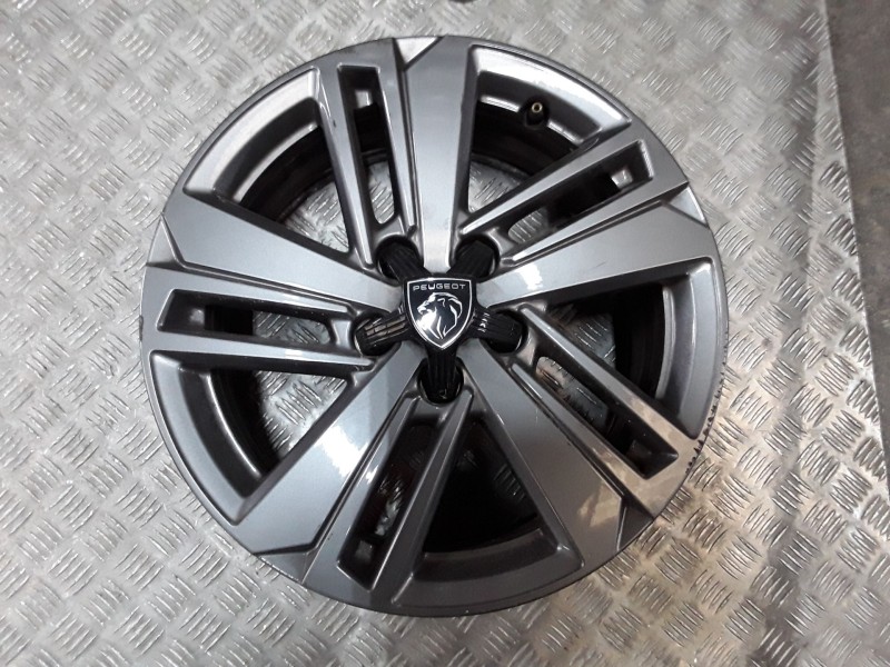 Recambio de llanta aluminio para peugeot 308 style referencia OEM IAM 7X16 5 TORN ET44 ALUMINIO ROZADA