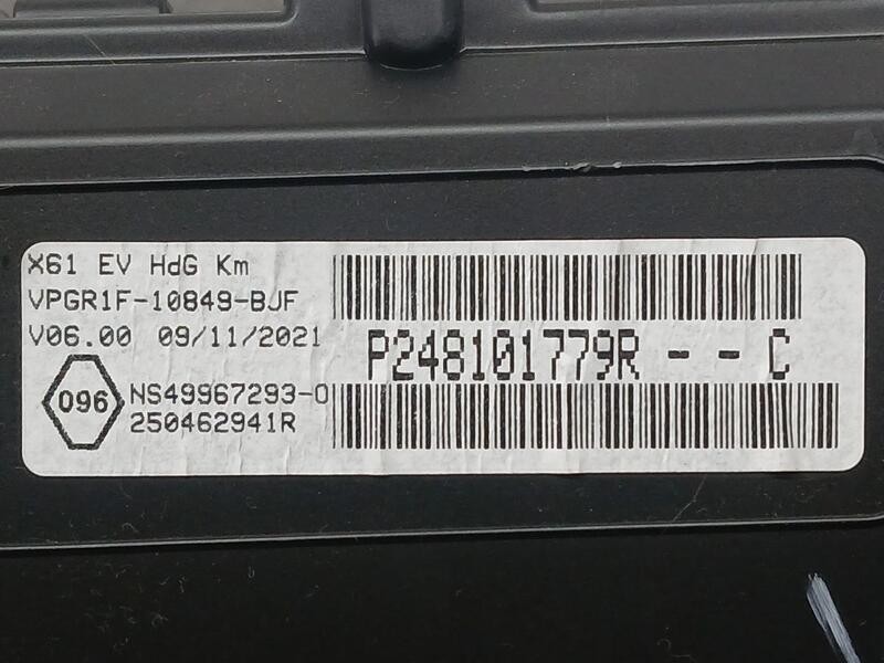 Recambio de cuadro instrumentos para renault kangoo express referencia OEM IAM 248101779R CRSTAL ROZADO JOHNSON CONTROLS 2504629
