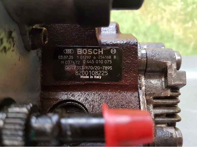 Recambio de bomba alta presion para renault laguna ii (bg0) authentique referencia OEM IAM 8200108225 0445010075 BOSCH