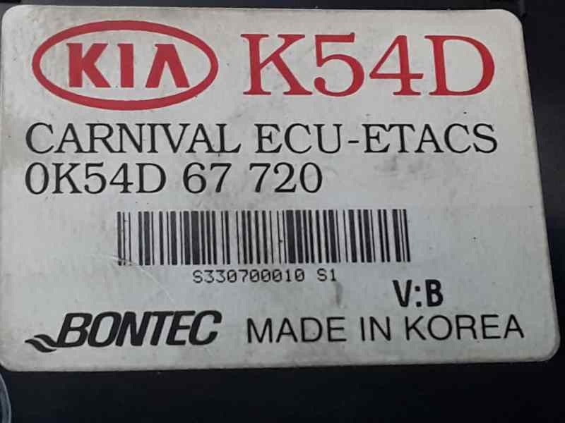 Recambio de modulo electronico para kia carnival ii 2.9 crdi lx referencia OEM IAM 0K54D67720  