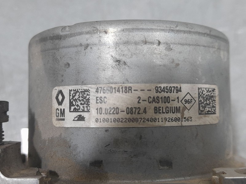 Recambio de abs para renault trafic furgón l1 h1 2,9t referencia OEM IAM 476601418R  