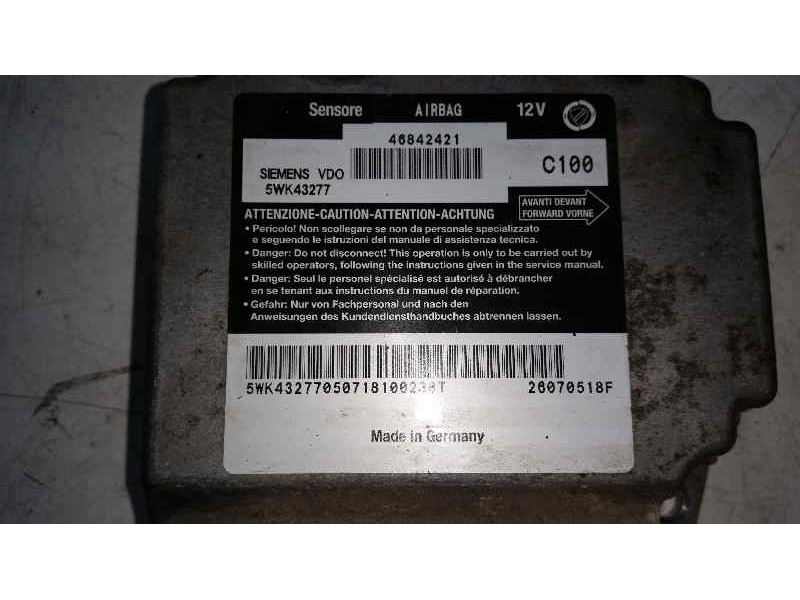Recambio de kit airbag para alfa romeo 147 (190) 1.9 jtd 150 q2 referencia OEM IAM 46842421  5WK43277