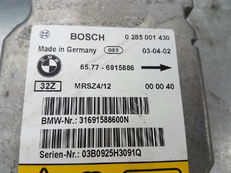 Recambio de kit airbag para mini mini (r50,r53) cooper referencia OEM IAM   ROZADO AIRBAG CONDUCTOR