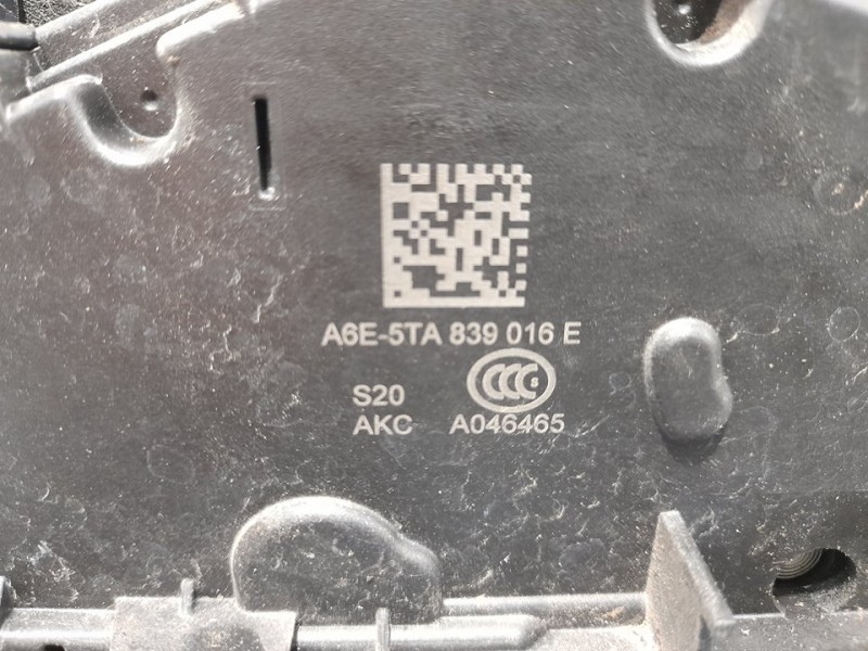 Recambio de cerradura puerta trasera derecha para seat ibiza (kj1) reference referencia OEM IAM A6E5TA839016E  