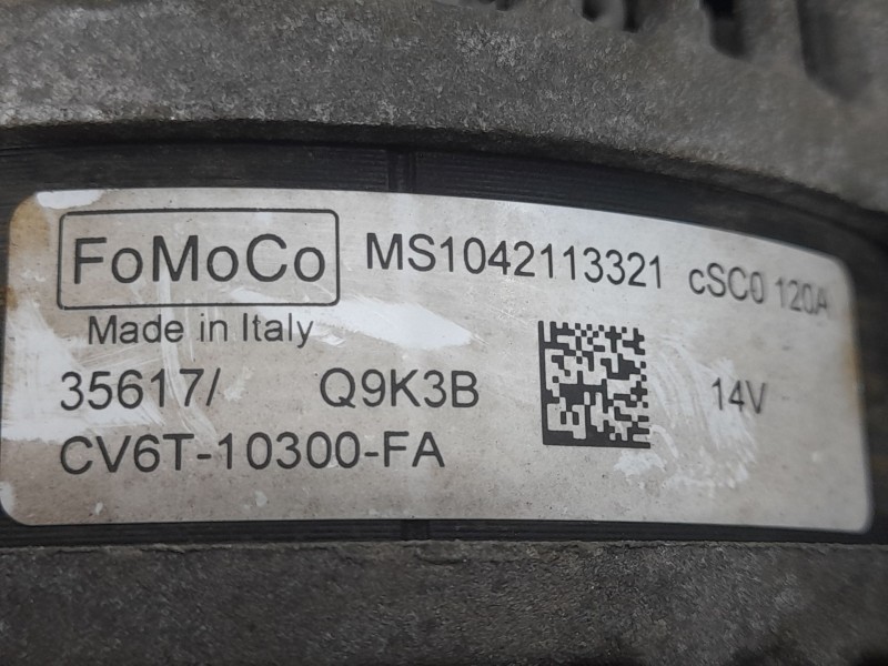 Recambio de alternador para ford tourneo courier b460 monospace 1.0 ecoboost referencia OEM IAM CV6T10300FA  