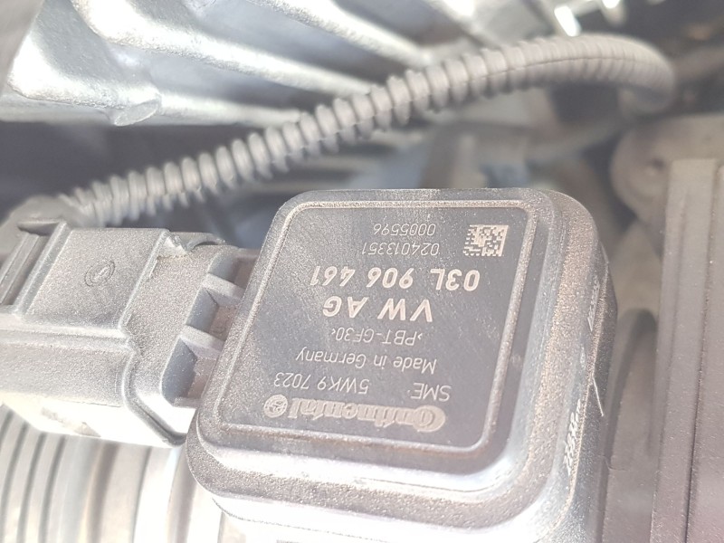 Recambio de caudalimetro para audi a1 sportback (8xa, 8xf) 1.6 tdi referencia OEM IAM 03L906461 CONTINENTAL 5WK97023