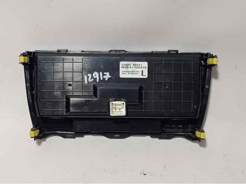 Recambio de mando climatizador para toyota auris luna referencia OEM IAM 5590002221  