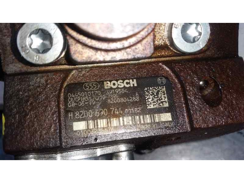 Recambio de bomba alta presion para renault laguna iii 2.0 dci turbodiesel fap cat (m9r-816) referencia OEM IAM 0445010170 82006