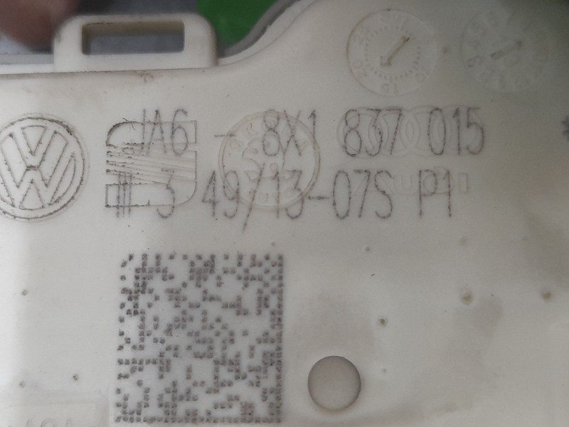 Recambio de cerradura puerta delantera izquierda para audi a1 sportback (8xa, 8xf) 1.6 tdi referencia OEM IAM JA68X1837015 34913