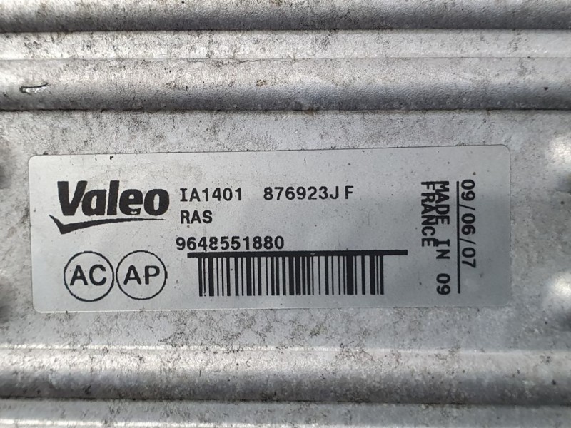 Recambio de intercooler para citroën c4 grand picasso lx plus referencia OEM IAM 9648551880 876923JF VALEO