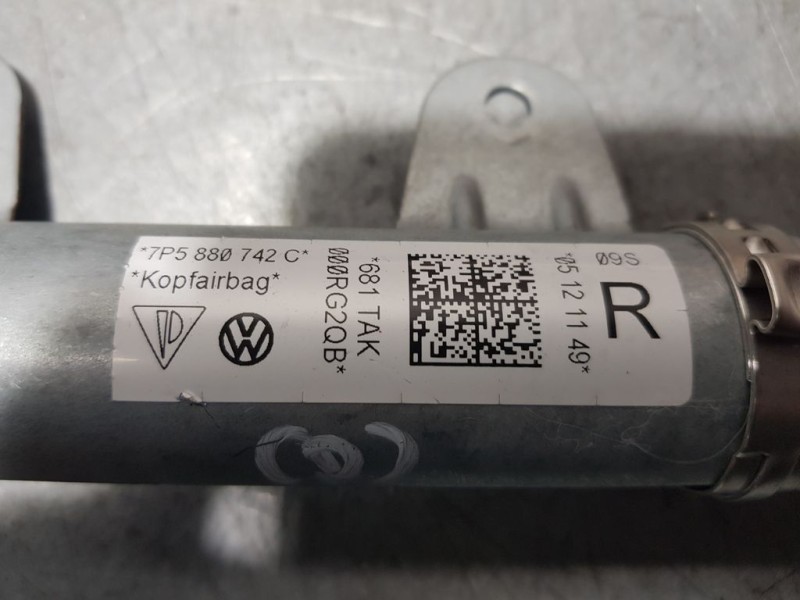 Recambio de airbag cortina delantero derecho para porsche cayenne (typ 92aa) diesel referencia OEM IAM 7P5880742C  