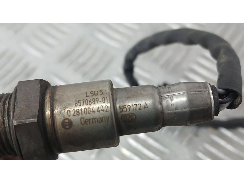 Recambio de sonda lambda para bmw 1 (f20) 116 d referencia OEM IAM 8570689 CLAVIJA TOCADA 0281004442