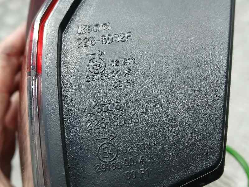 Recambio de piloto trasero derecho para nissan qashqai (j12) acenta+ referencia OEM IAM 265506UN1A 2268D03F INTERIOR KOITO